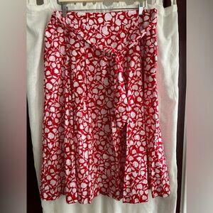 NWT Talbots cotton print skirt